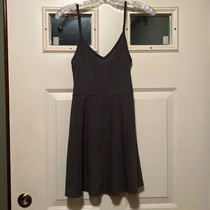 Grey spaghetti strap dress (size medium)